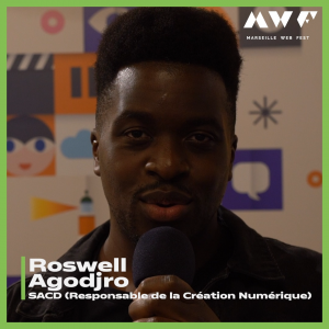 Regarder la vidéo Micro-trottoir : Roswell Agodjro, responsable de la création Numérique à la SACD