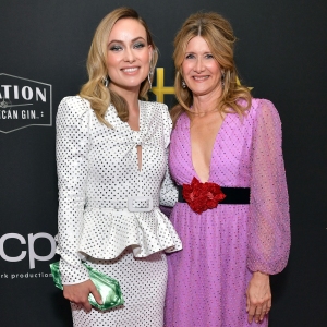 Olivia Wilde and Laura Dern during The 23rd annual Hollywood Film Awards