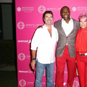 Simon Cowell, Terry Crews and Rebecca King-Crews attend City Year Los AngelesSpring Break