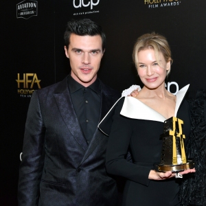 Finn Wittrock, Renée Zellweger and Jessie Buckley during the 23rd Annual Hollywood Film Awards