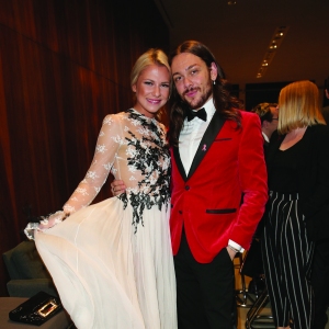 Valentina Pahde and Riccardo Simonetti during the 25th Opera Gala 